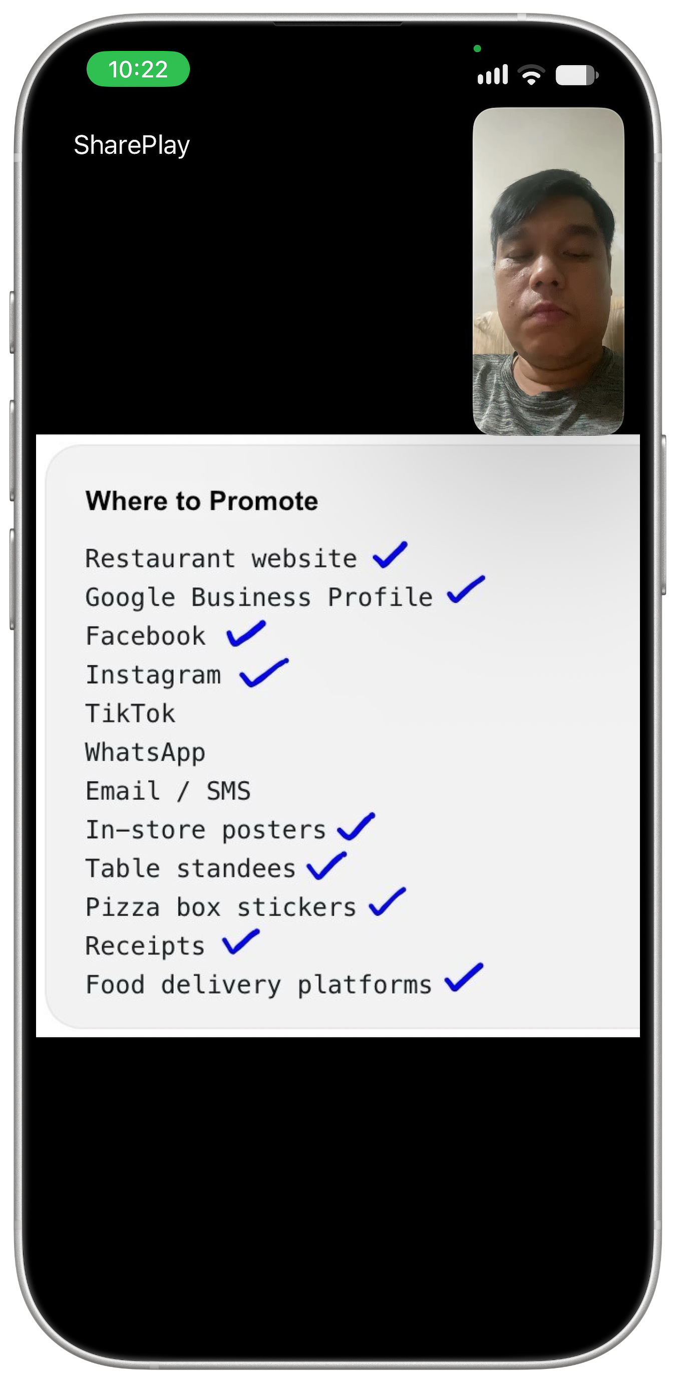 Remarks SharePlay preview